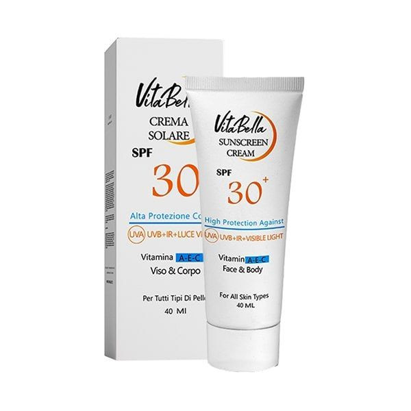 کرم ضد آفتاب ویتابلا spf30 بی رنگ