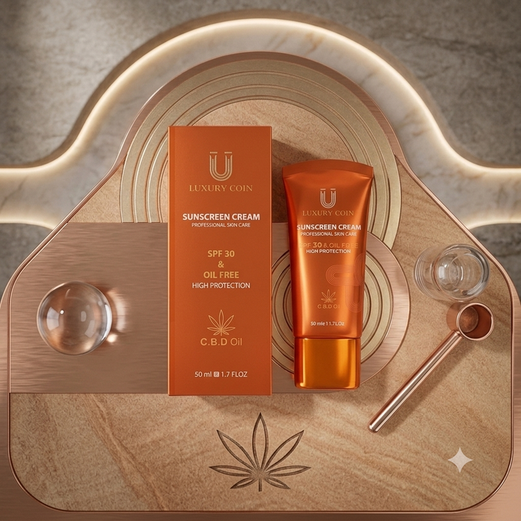 کرم ضد آفتاب spf30 لاکچری کوین
