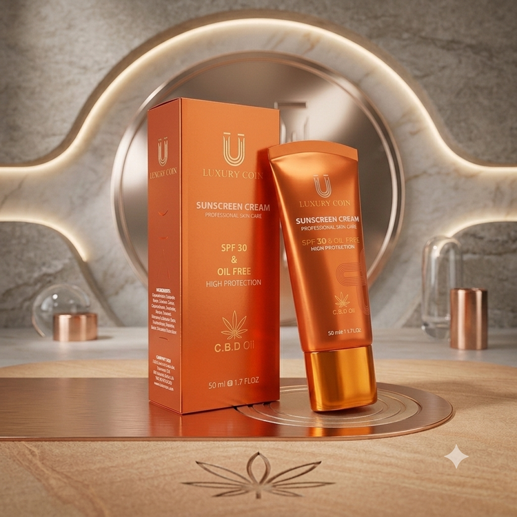 کرم ضد آفتاب spf30 لاکچری کوین